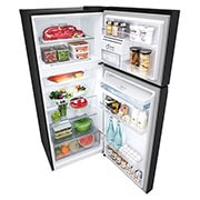 LG 383L Top Freezer Refrigerator with Smart Inverter Compressor™ in Essence Matte Black, GT-F3953EP